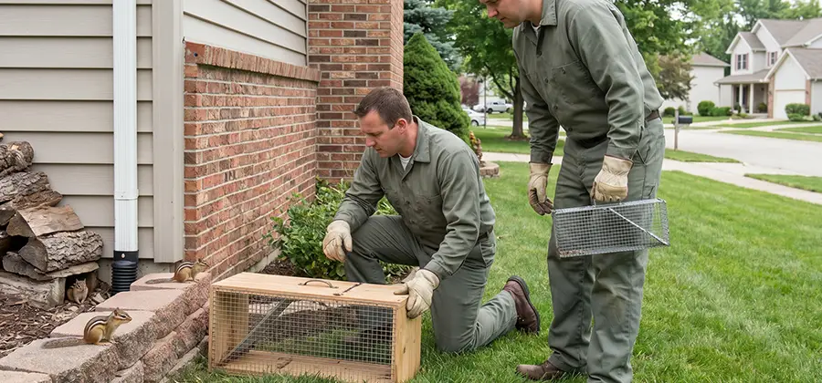 Remove Chipmunks From Yard in White Lake