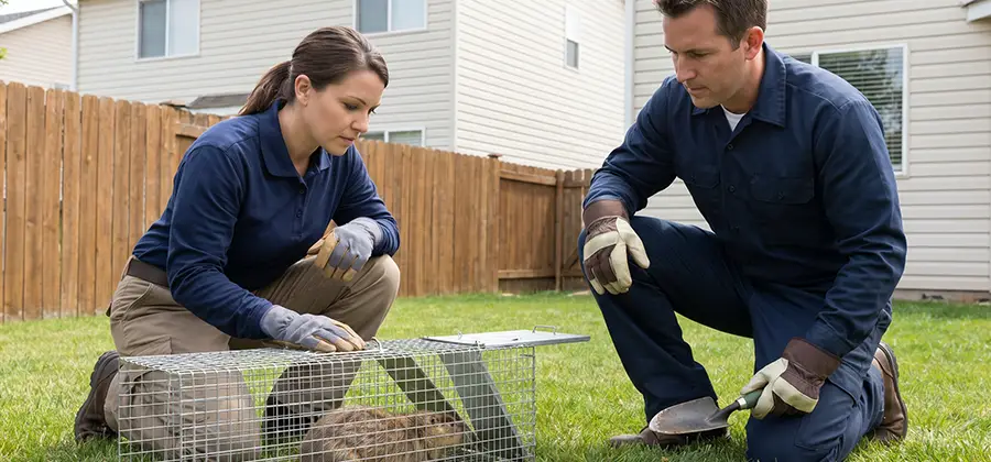 Gopher Control Companies Program in White Lake